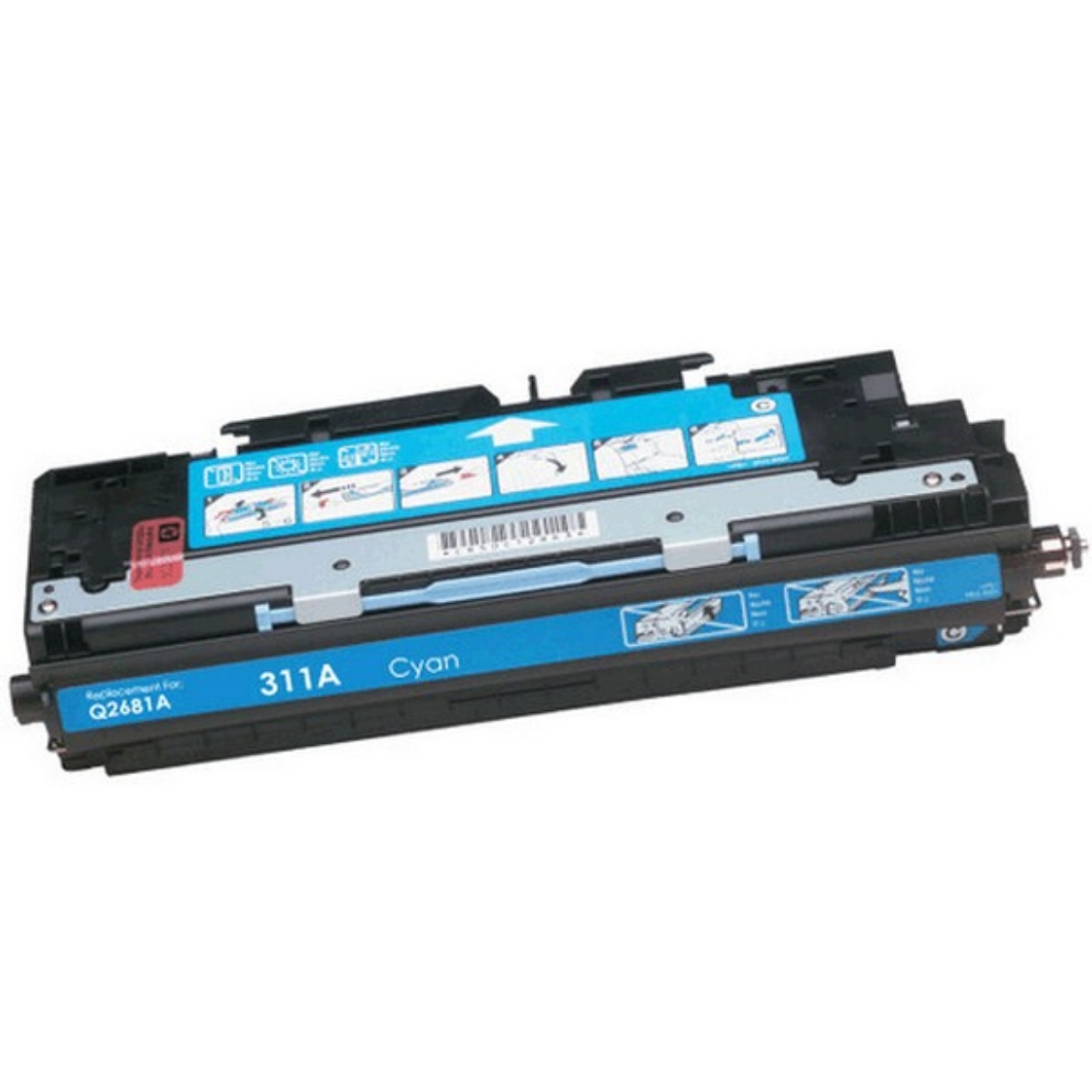 Picture of Expression compatible Q2681A (HP 311A) Cyan Toner Cartridge (6000 Yield)