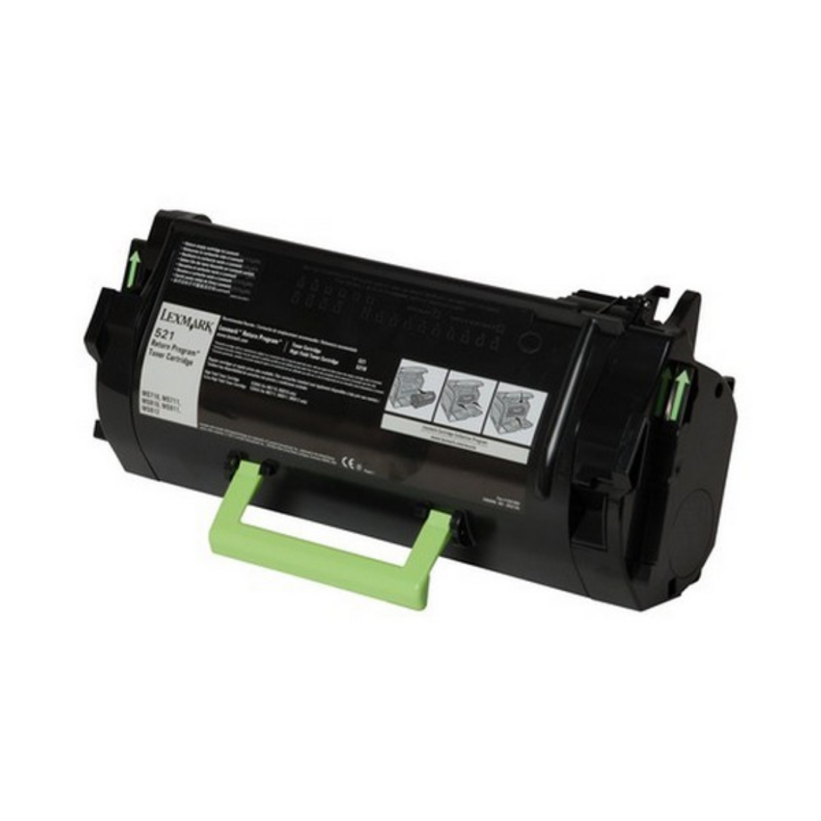 Picture of Lexmark 52D1000 (Lexmark #521) Black Toner (6000 Yield)