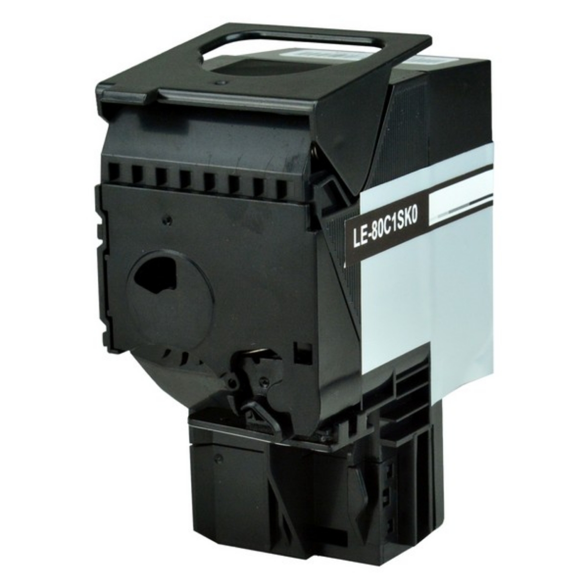 Picture of Lexmark 80C0S10 Black Toner Cartridge (2500 Yield)