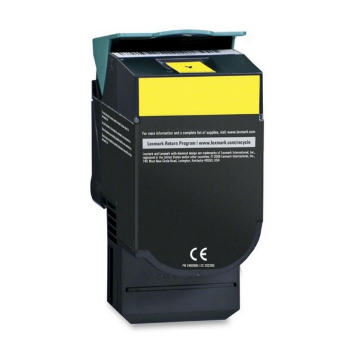 Picture of Lexmark C540H2YG Yellow Toner Cartridge (4000 Yield)