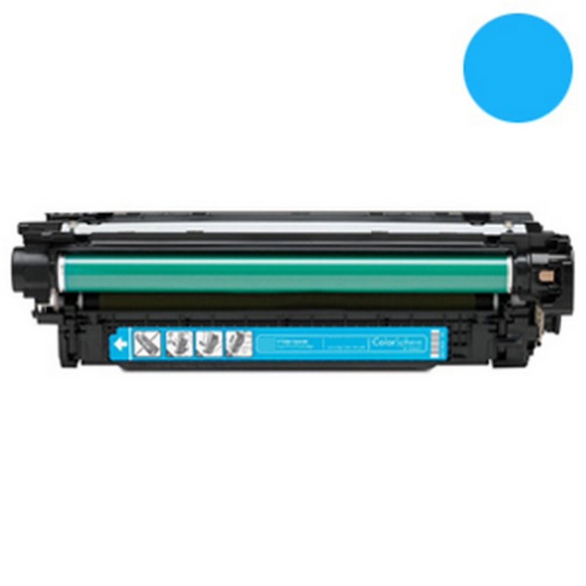 Picture of Triumph compatible CE401A (HP 507A) Cyan Toner Cartridge (7000 Yield)